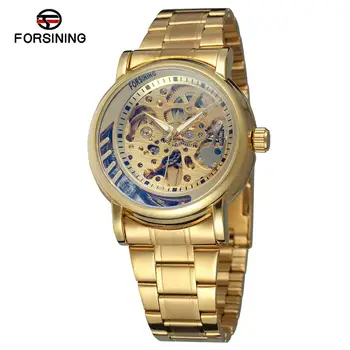 

FORSINING Men's and women's watches business stainless steel watches automatic mechanical wrist watches