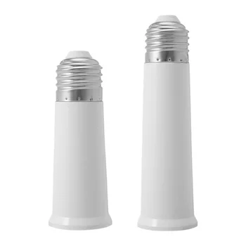 

2pcs E27 to E27 Light Bulb Base Adapter Screw Lamp Holder Converter Socket Light Accessory for Home