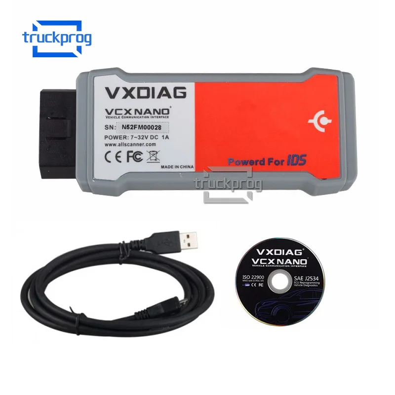 OBD2 Диагностический интерфейс VXDIAG VCX NANO forford для Mazda IDS поддержка ECU программирование OBDII Автомобильный диагностический сканер инструмент