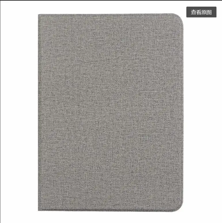 Для ipad Pro 10,5 дюймов Чехол двухслойный флип-Стенд Магнитный чехол для ipad air 3 сплошной цвет оболочка+ ручка - Цвет: Серый