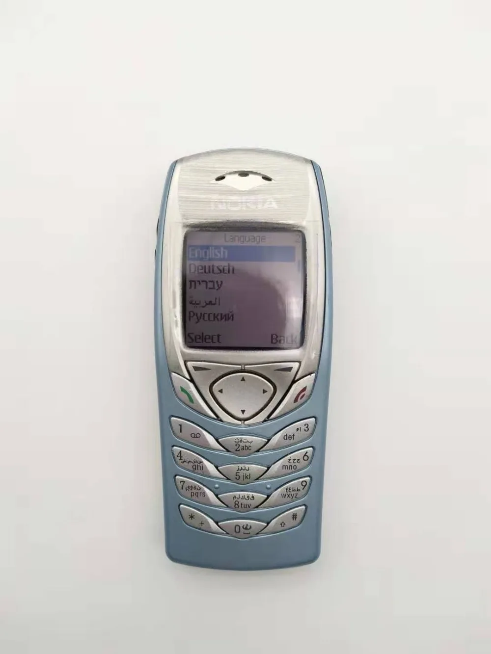 Original Unlokced Nokia 6100 Cheap GSM Mobile Phone Support English/Russia/Arabic/Hebrew Keyboard  Free shipping Free shipping refurbished samsung phones