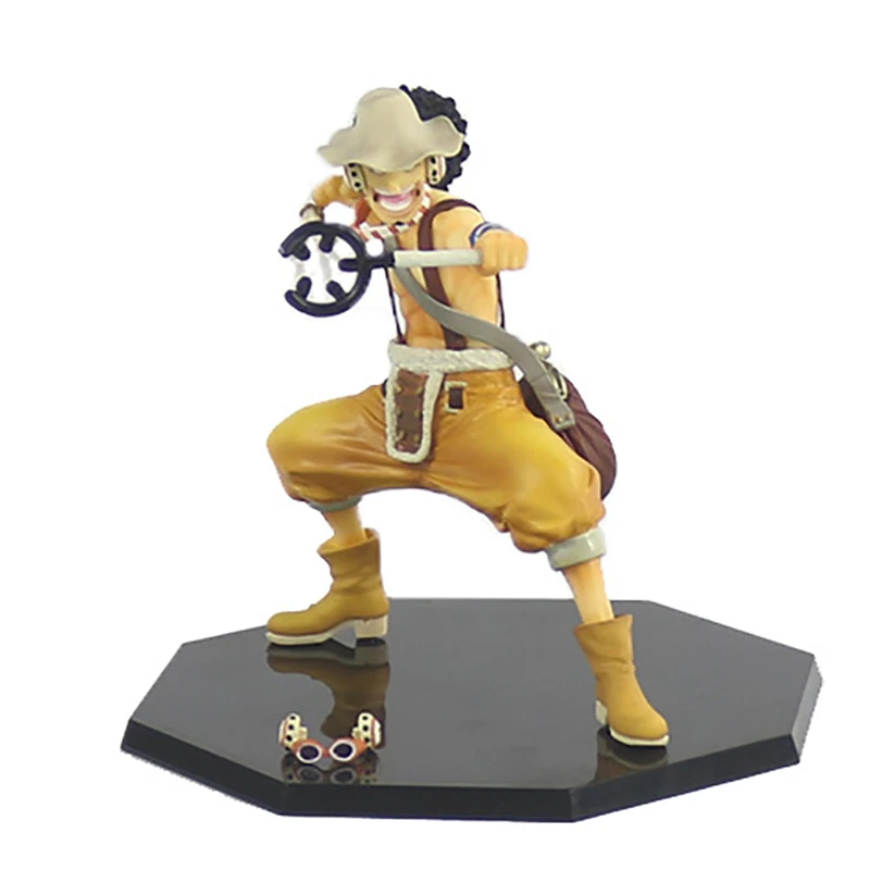 ワンピース th記念わら帽子海賊神ウソップアニメアクションフィギュア女神コレクション玩具デスクトップ装飾フィグマ Aliexpress
