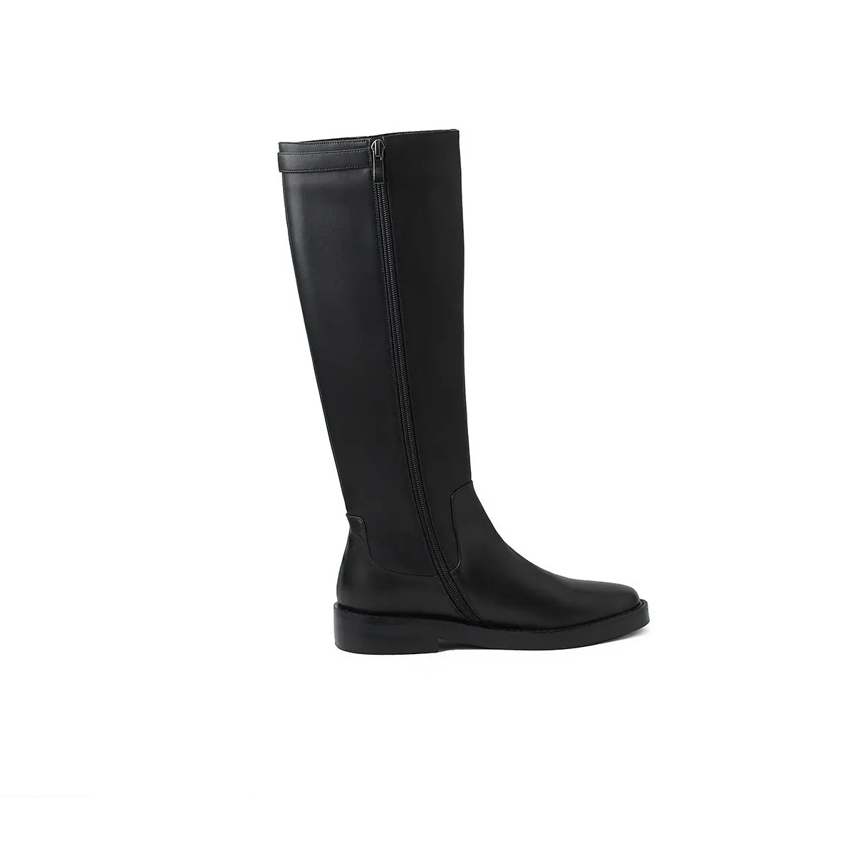 Luxury brand new winter shoes women's riding boots cow leather simple classic knight boots comfortable keep warm knee-high boots