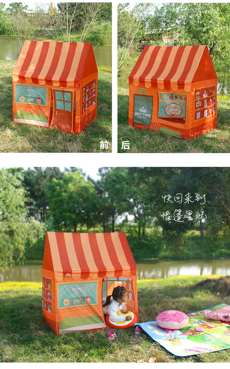 New Products Special Push Dessert House KID'S Tent House-Game Camping Tent Parent And Child Interactive Early Education Gift