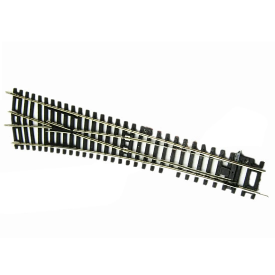 

1:87 HO Scale WL Left Bifurcation Track for Train Model - Black