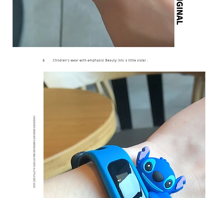 Для часов huawei, мультяшный ремешок для huawei Band 5, силиконовые наручные часы huawei Honor 3e 4e Band 4, умный Браслет для бега