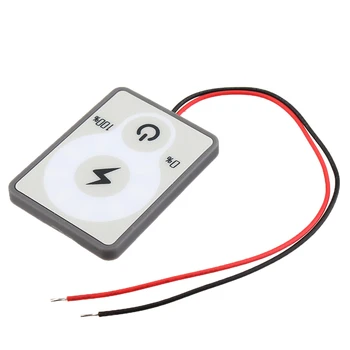 

TD16 24V LED Battery Power Indicator Touch Button Switch Power Display Lead-acid Tester Detector Accessory for Digital Capacity