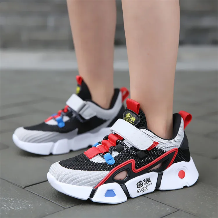 Children's shoes summer new breathable mesh sports shoes elementary school children's large children's net shoes boys and girls girls shoes