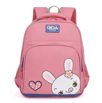 

2020 children's backpack 3D Cartoon rabbit kindergarten Schoolbag Kids cute Animal travel Backpack School Bags Girls Boys