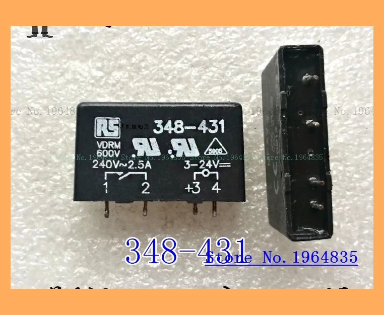 348-431 240V-2.5A 4 3-24V