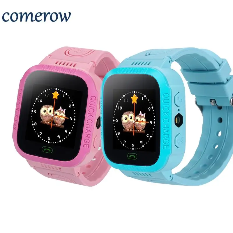

Smart Watch Kids Touch Screen Camera Positioning Children's Watches SOS Call Location Anti-Lost Reminder Watch Children Clock Q8