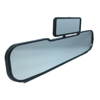 

2 In 1 Rearview Mirror Safety Mirrors Interior Double Car Child View Infant Kids Rotatable Wide Angle Universal