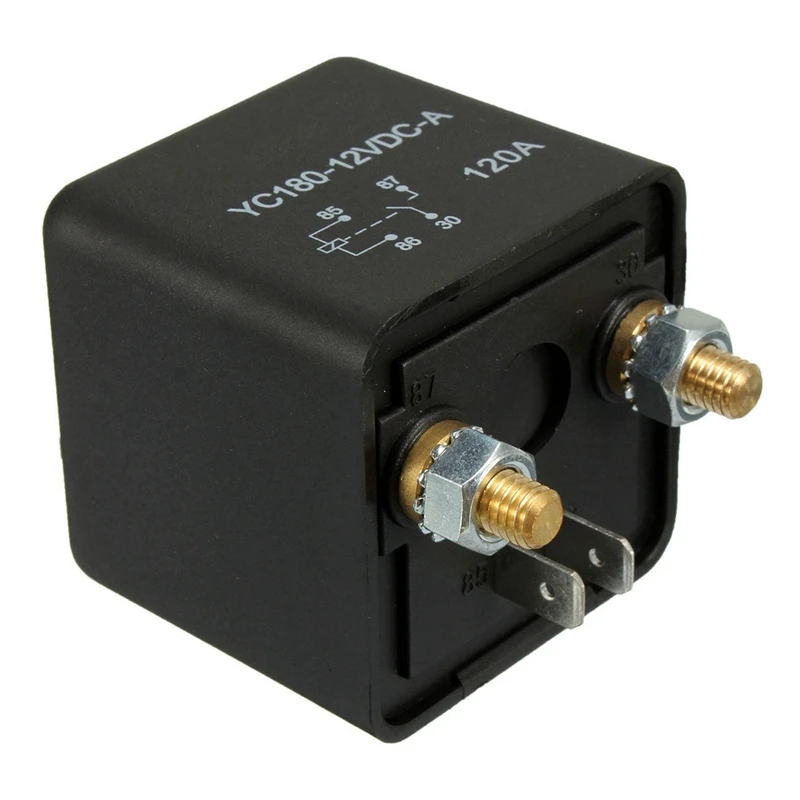 4-контактный разъем DC 12V 120 AMP 120A тяжелых разделение реле на включение/выключение фургон лодка