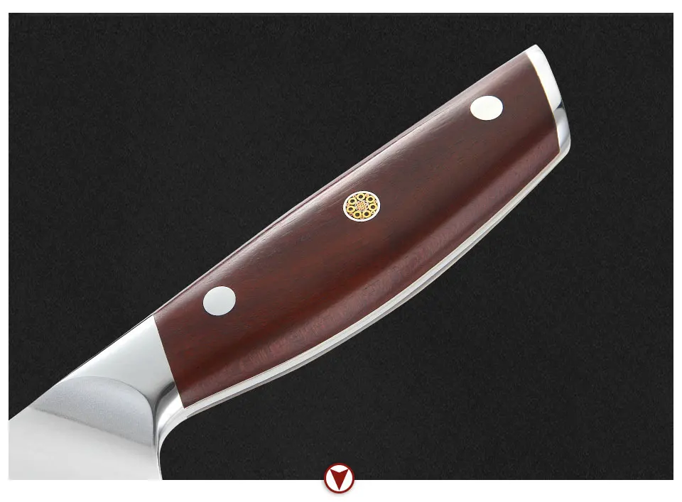 YARENH 8 дюймов нож для хлеба кухонные ножи 67 слоев дамасской стали зубчатый нож шеф-повара нож для резки хлеба торт Палисандр Ручка