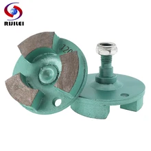 Disco abrasivo do bloco de moedura da ligação do metal da almofada de lustro do assoalho do diamante do metal da borda chanfrada de 68mm para o trapézio concreto