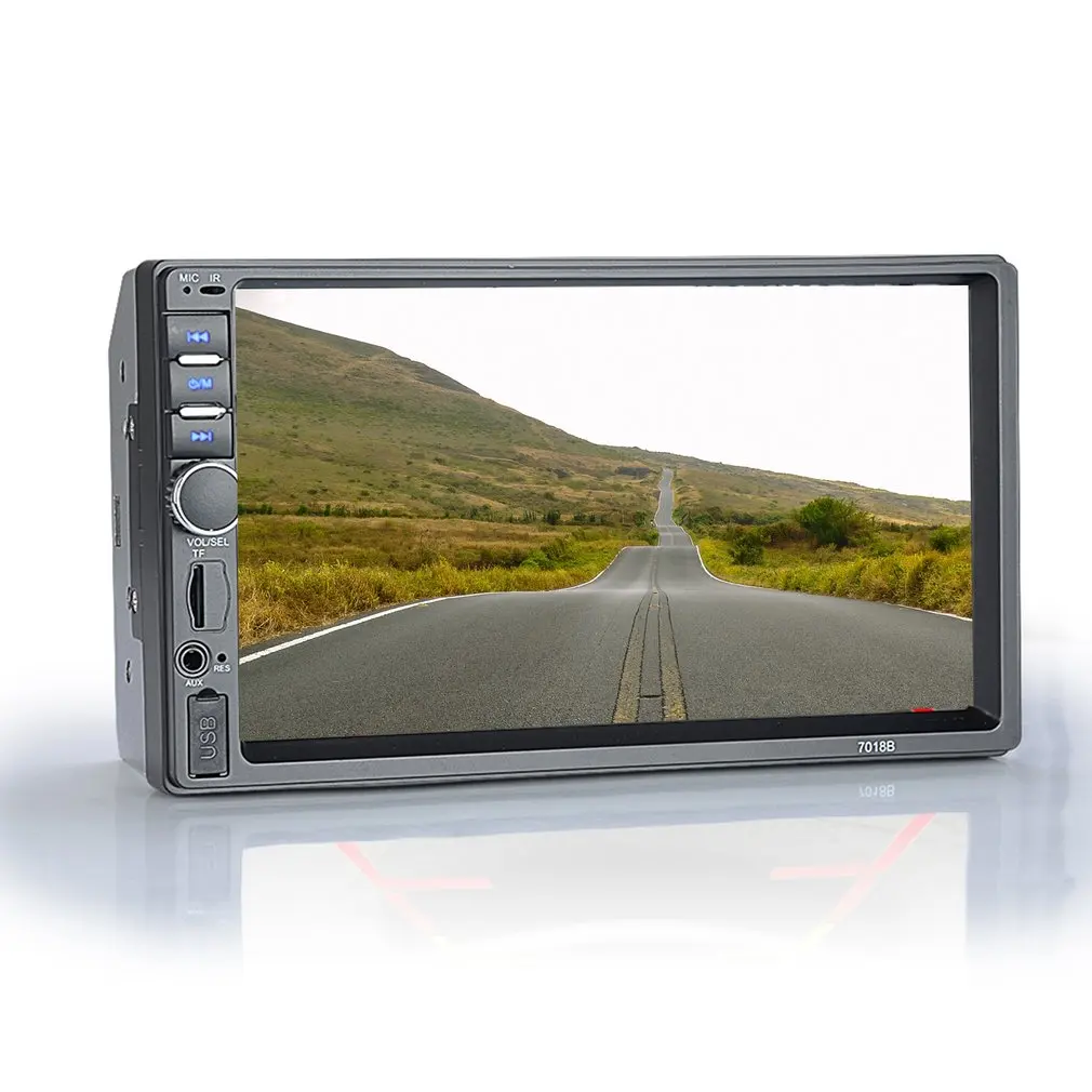 

7018B 7 Inch Color Screen Lcd Display Dual Spindle Machine Player Hd Car Monitor Car Mp5 Car Mp5 Player
