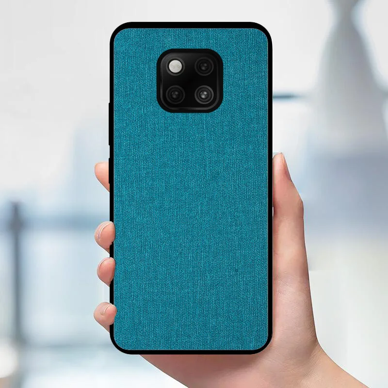 Для Huawei Mate 20x 20 30 P40 P40Lite P30 Pro чехол высокого качества из мягкой ткани ТПУ для