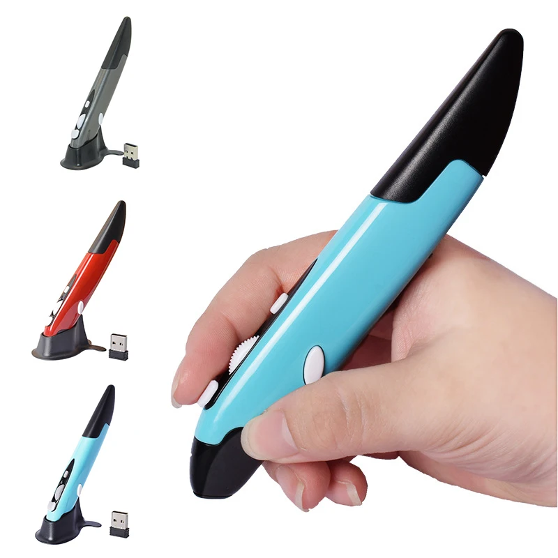 Комплектующие для компьютера, комплектующие, новинка, мини 2,4 ГГц USB мышь, ручки, Беспроводная оптическая ведущая ручка, мышь для планшета, ноутбука, настольного компьютера, Новинка