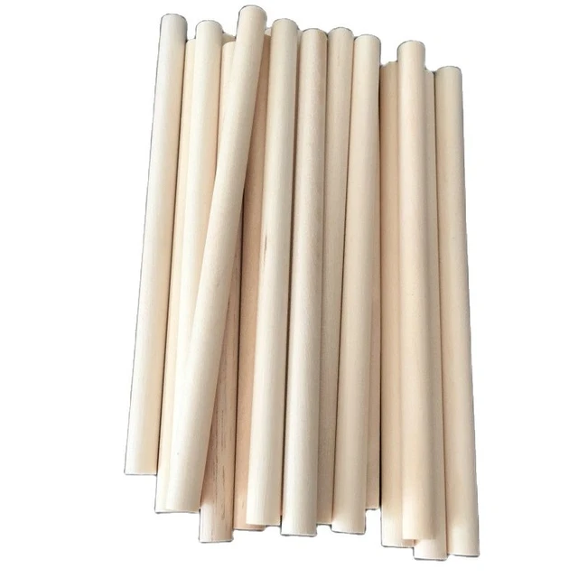 Length 10-40cm Diameter 1-1.4cm Wooden Sticks For Wall Hanging Art And  Craft Handmade