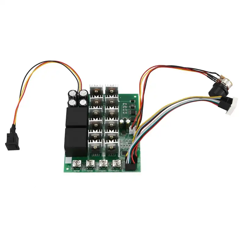 Цифровой дисплей 60A 10 55V реверсивный модуль 0 100% регулируемый двигатель