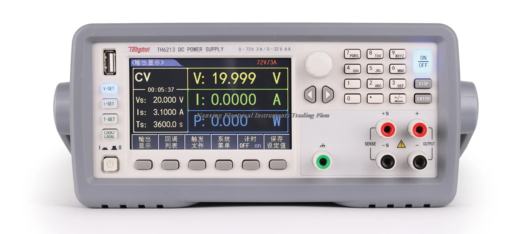 Best Price TH6202 Dual Range Programmable Linear DC Power Supply F1:32V/3A/96W,F2:15V/6A/90W,USB,RS232,GPIB (optional)