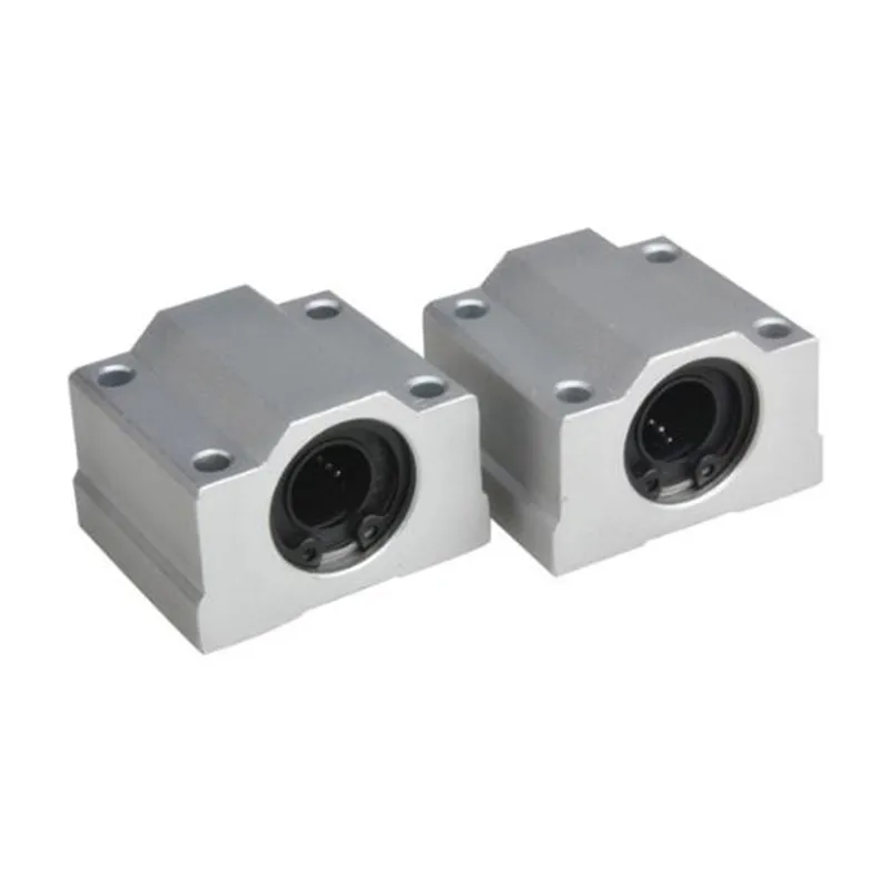 100pcs SC16UU Linear case unit block bearings SCS16UU SMA16UU Aluminium Housing Sliding Units CNC Parts 16mm | Спорт и развлечения