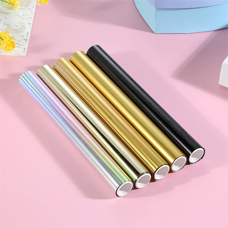 Papel Aluminio Reactivo Al Tóner 5 Colores | Para Manualidades Con Laminador E Impresora Láser | DIY Scrapbooking