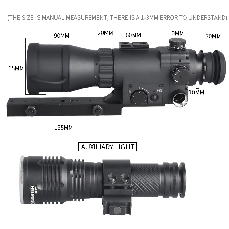 MK 390 FMC Full HD линза для охоты, диких животных, охотничьи прицелы, прицел ночного видения, оптика обнаружения