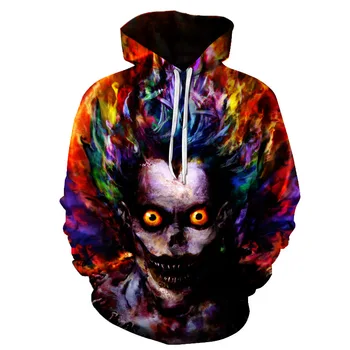

Death Game and Super Saiyan 3D Printing Hoodie Autumn and Winter Fashion Men and Women Sweatshirt Street Clothing Hip Hop Hoodie