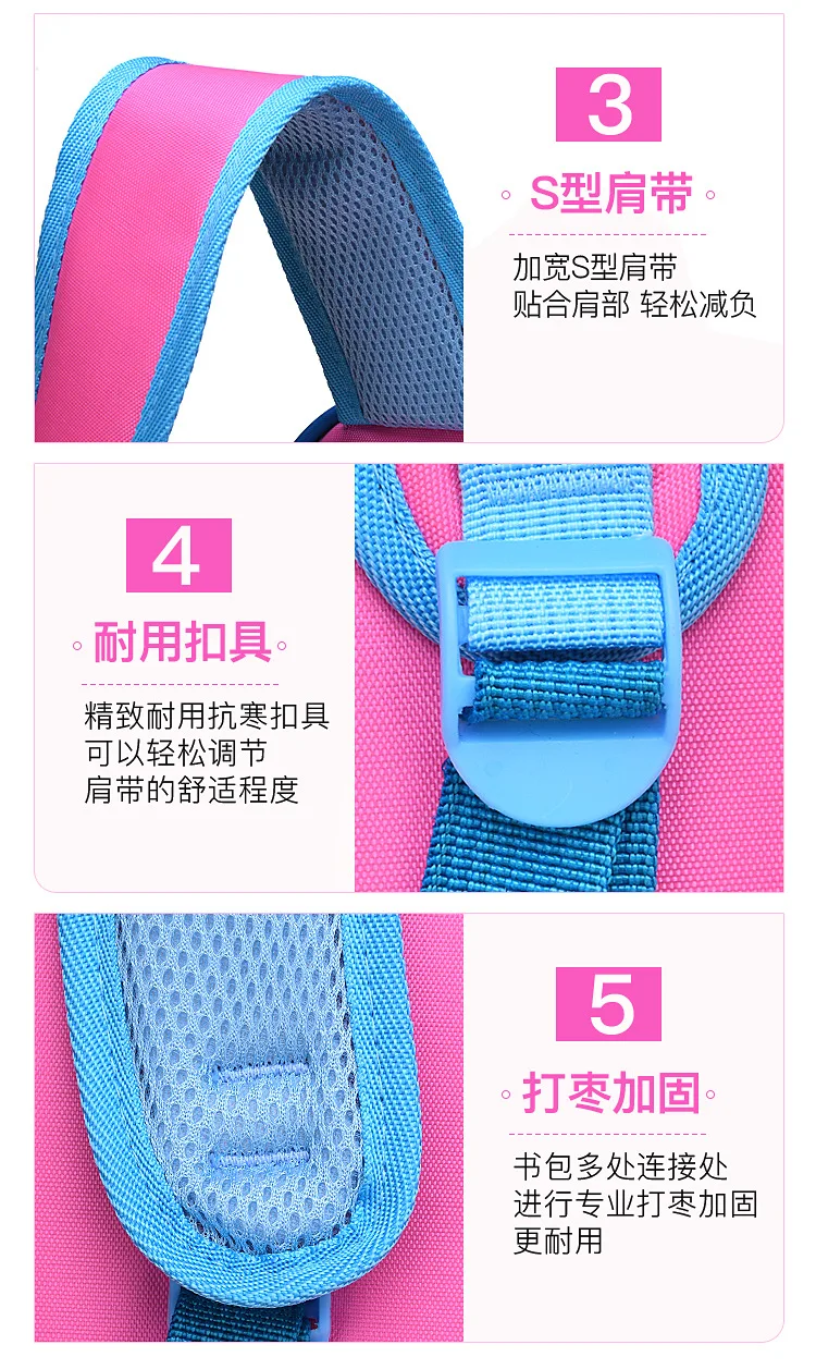 Children School backpacks for Girls Primary princess School Book Bags Sac Enfant waterproof School Bags Kids Orthopedic Backpack