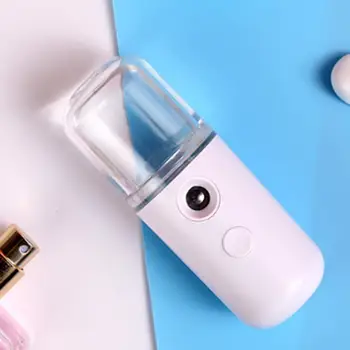 

Portable Handheld Cool Mist Facial Humidifier Steamer Hydrating Beauty Device