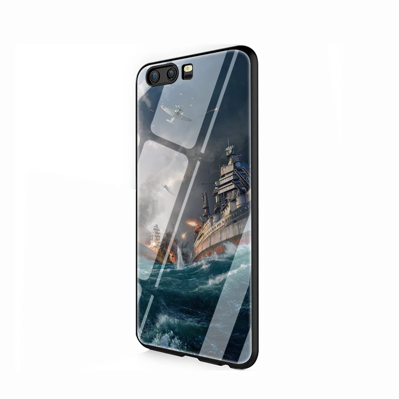 G11 EWAU World of Warships чехол из закаленного стекла для телефона для huawei Y6 Y9 mate 20 Honor 7A 8X9 10 Lite Pro - Цвет: G11