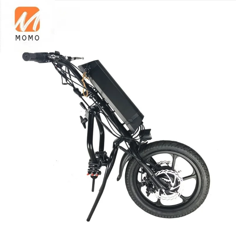 2022 Vendita Calda Sedia A Rotelle Handcycle 16 "36V 500W Bici Elettrica Bicicletta Collegata Handbike Con Batteria 11.6Ah