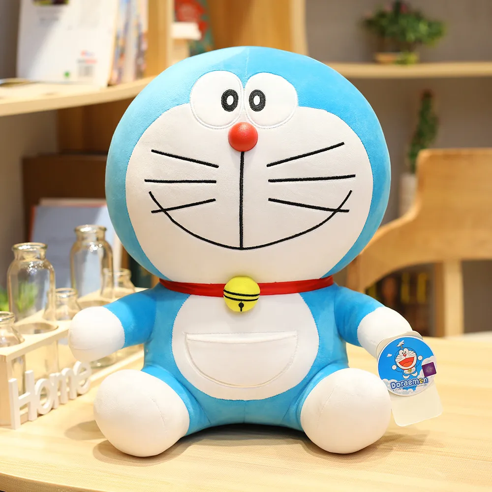 Горячая аниме 23-48 см подставка Doraemon плюшевые игрушки милый Кот кукла мягкие животные Подушка Детские игрушки для детей Подарки фигурка Doraemon