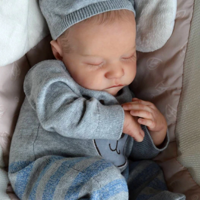 Rsg Bebe Reborn Doll 17 Inches Newborn Reborn Baby Levi Or Clothes Vinyl Unpainted Unfinished Doll Parts Diy Blank Doll Kit Dolls Aliexpress