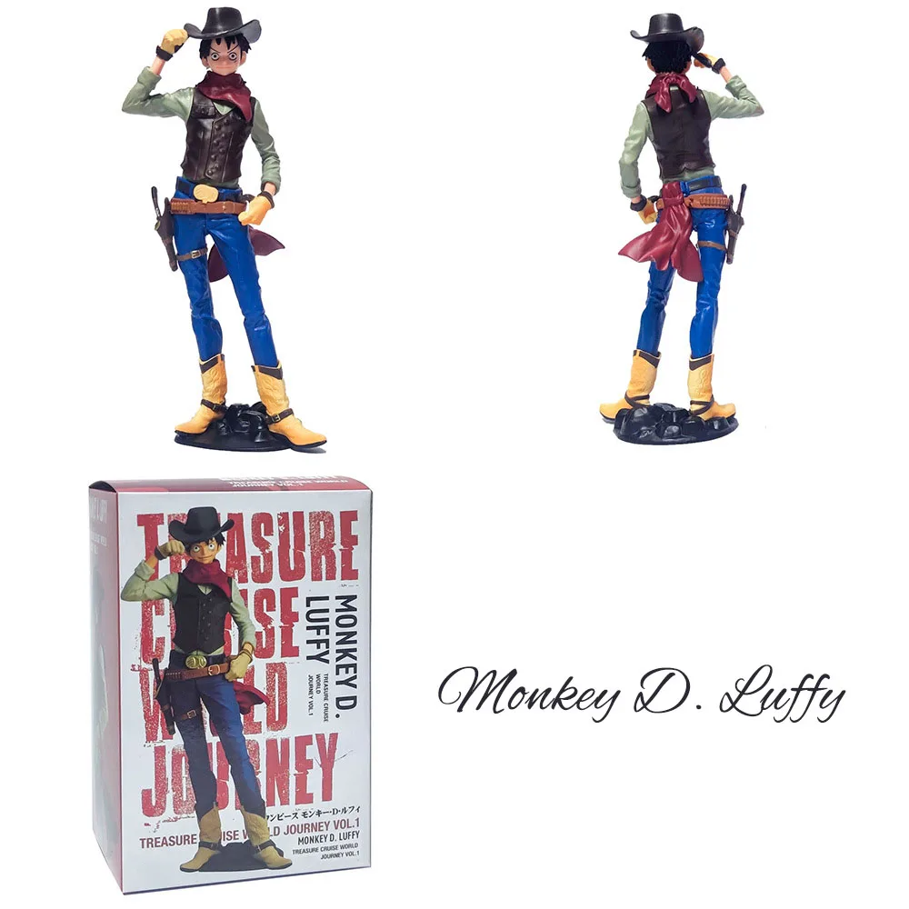 Jouet collection Figurine d'action Manga Anime One piece Luffy en PVC de 10CM 