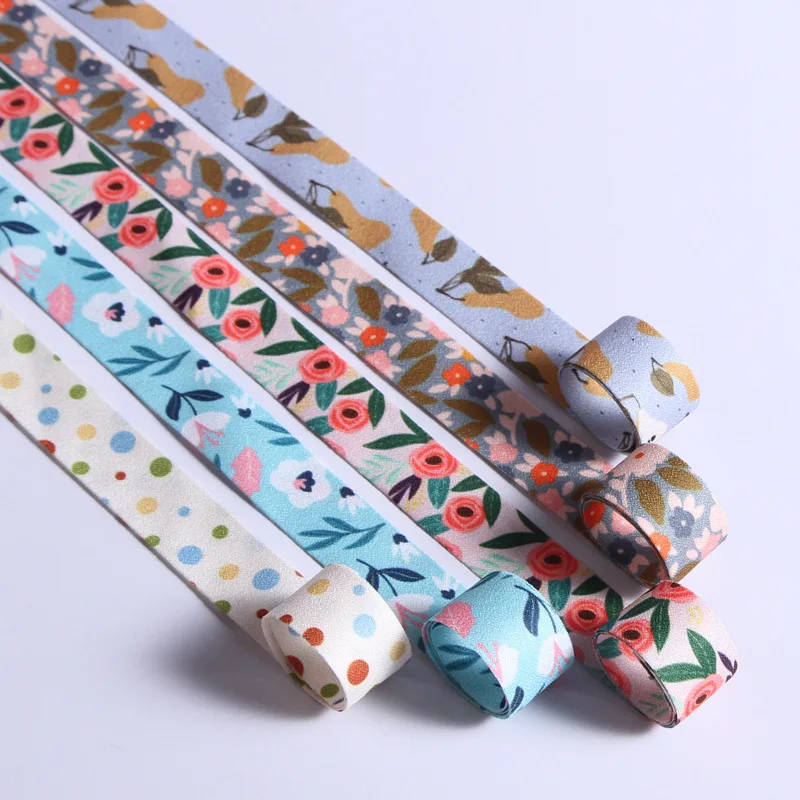 Dot pears printing design materials diy craft bow hair silk shoes flower tie flowers packing belt