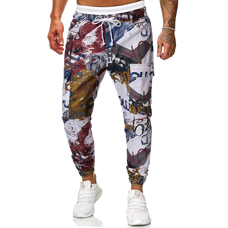S-2XL новые мужские s Jogger осенние карандашный гаремный брюки мужские Камуфлированные штаны, милитари несколько стилей брюки свободные удобные брюки карго