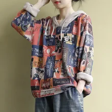 *#Best Price Vintage Hoody Sweaters Women Fun Printed Knit Pullover Autumn 2019 Kawaii Tops Female Long Sleeve Korean Clothes Woman Sweater *#Best Price Vintage Hoody Sweaters Women Fun Printed Knit Pullover Autumn 2019 Kawaii Tops Female Long Sleeve Korean Clothes Woman Sweater