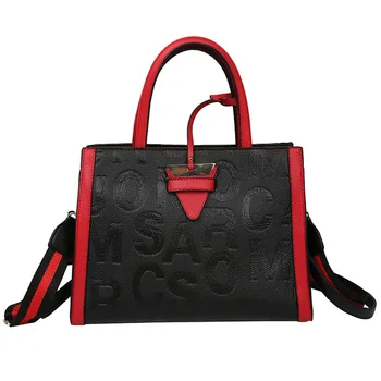 

2019 new handbag fashion printed letters broadband single-shoulder bag large capacity versatile cross-body bag