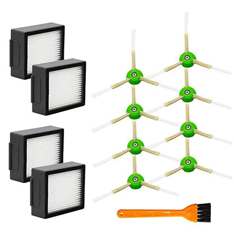 

13 Pack Replacement Filter Side Brush for IRobot Roomba I7 I7+/I7 Plus E5 E6 Vacuum Cleaner Set