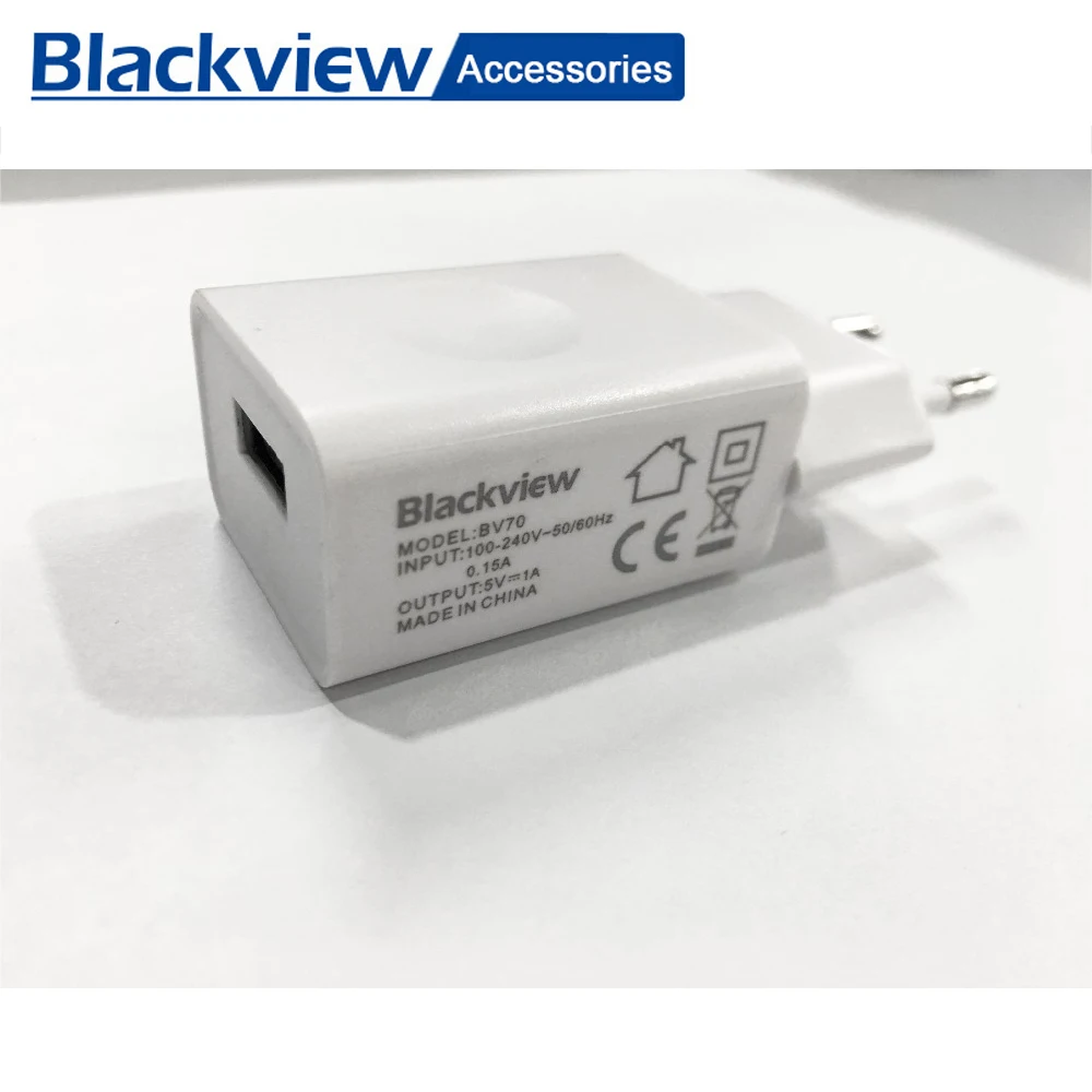 Оригинальный адаптер Blackview зарядное устройство для A30 BV1000 5 в 1 а EU дорожный A20 Pro A7