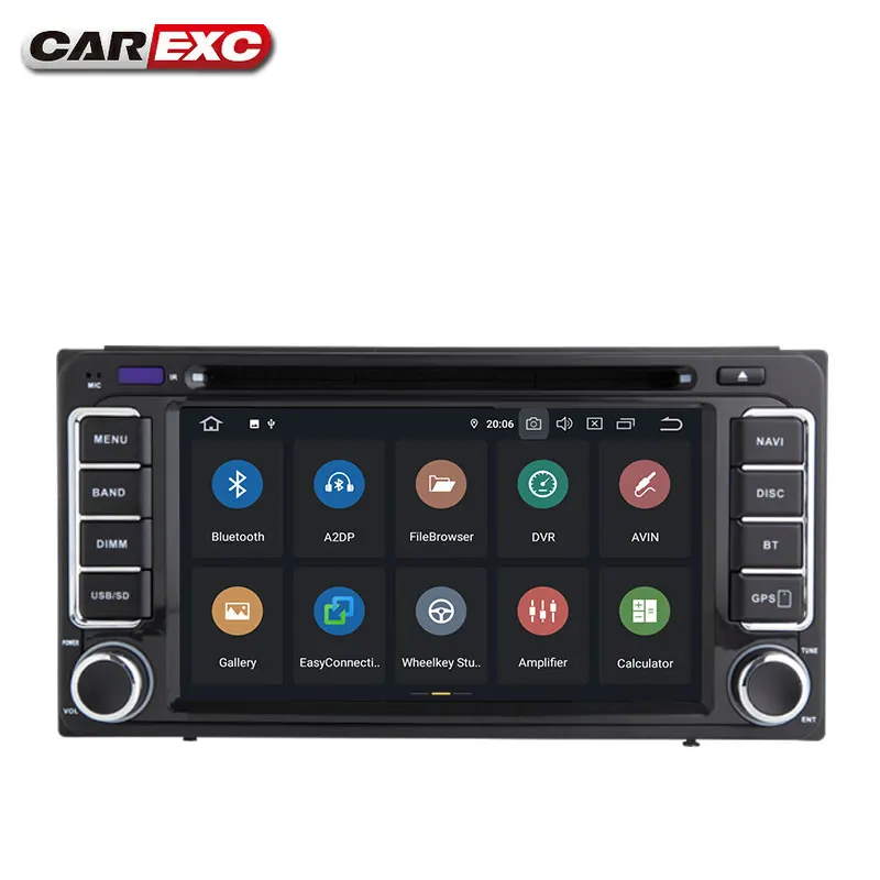 Cheap Android 9.0 OS Octa Core Car DVD Player Stereo System For Toyota Old Prado RAV4 GPS WIFI Multimedia Carplay GPS Radio Navigation 2