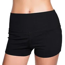 Женские шорты, повседневные Однотонные эластичные шорты с высокой талией для спортивной йоги, короткие шорты для спортивного зала, фитнесс пробежки, леггинсы, трусы