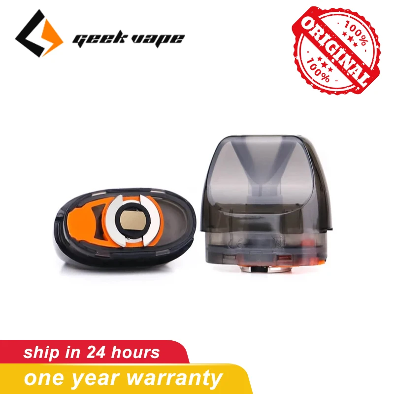 Geekvape Bident Pod картридж 2 шт./упак. 2 мл/3,5 мл Ёмкость электронная сигарета Pod для Bident Vape Pod Комплект