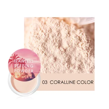 

FOCALLURE Loose Powder Smooth Oil control Face Powder Makeup Concealer Mineral Finish Powder Transparent Foundation Cosmetics