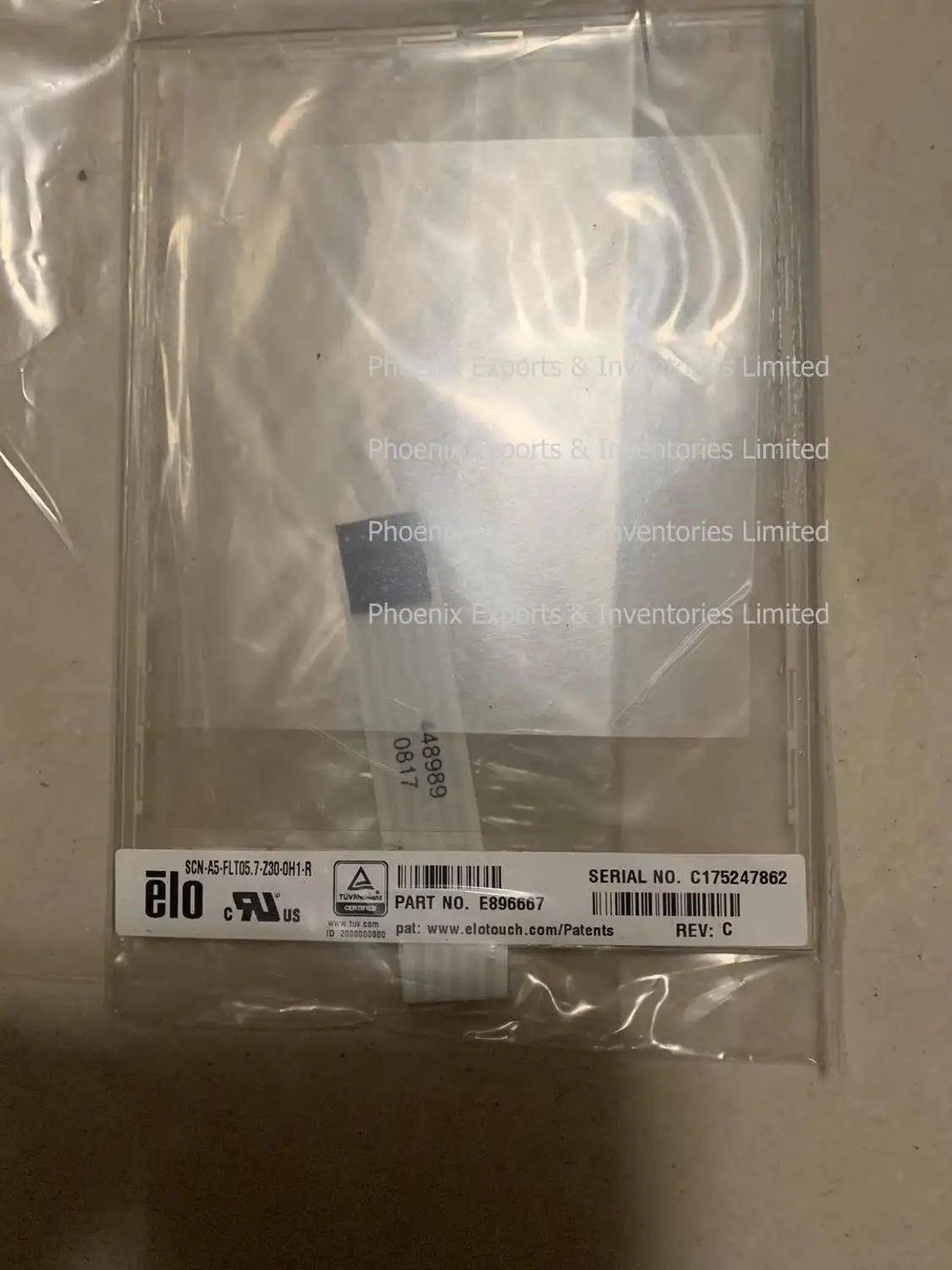 5 7 &quotсенсорный экран дигитайзер для ELO E896667 SCN-A5-FLT05.7-Z30-0H1-R сенсорная стеклянная