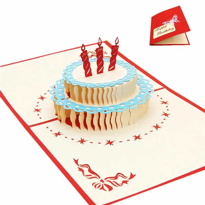  3D DIY Creative Wedding Invitation Cards 3D Pop Up Greeting Card Handmade Engagement Valentines Ann - 4.00017E+12