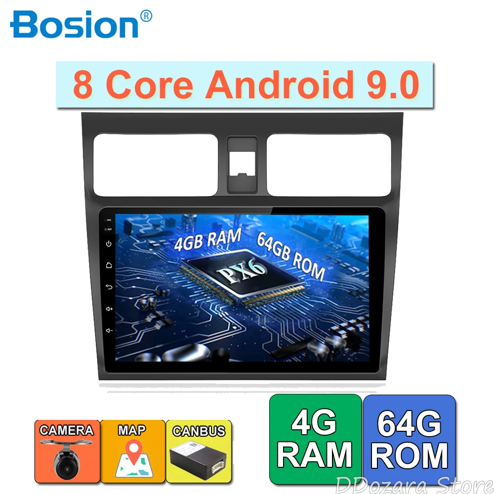 

10inch Android 9.0 system car gps multimedia video radio player in dash for Suzuki Swift 2005-2016 navigation stereo 4G RAM