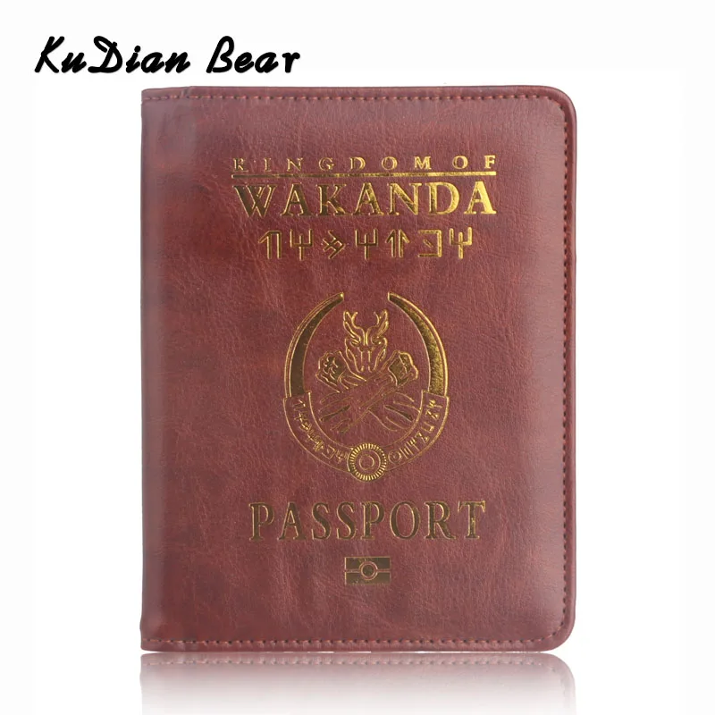 Женский винтажный Чехол портмоне KUDIAN BEAR Винтажный чехол для паспорта из